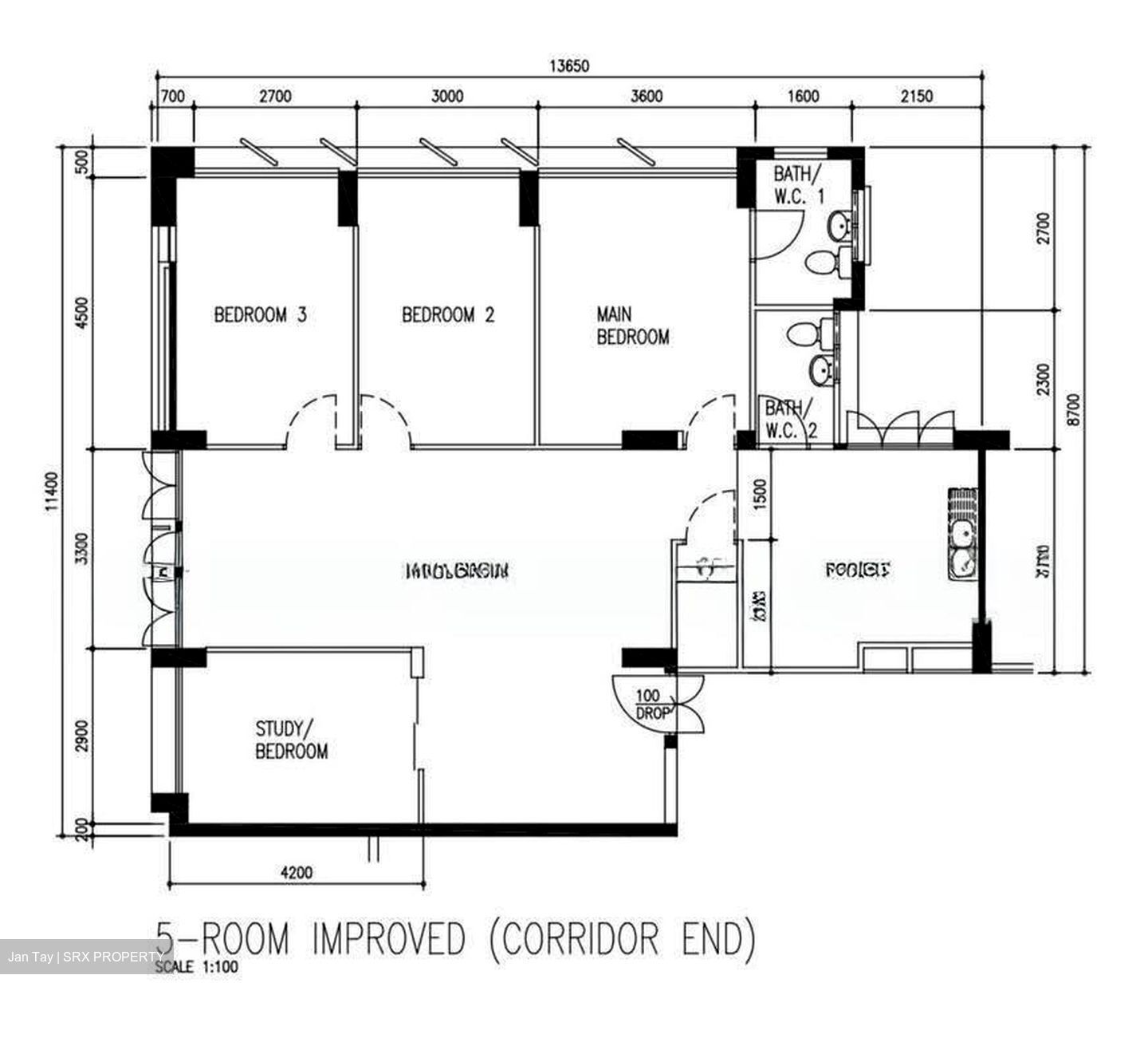 Blk 44 Lorong 5 Toa Payoh (Toa Payoh), HDB 5 Rooms #607453841